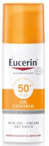 Гель-крем Eucerin Oil Control солнцезащитный с матирующим эффектом SPF50 50 мл - фото