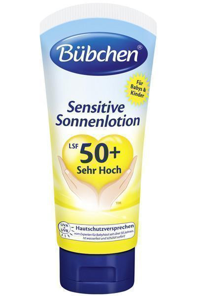 Молочко Bubchen Sensitive солнцезащитное SPF-50 100 мл