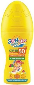 Спрей Биокон Sun Marina Kids детский SPF50+ 150 мл - фото