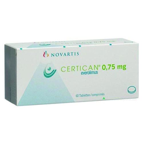 Сертикан 0.75 мг N60 таблетки