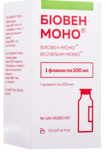 Биовен Моно 5% 100 мл №1 раствор для инфузий - фото