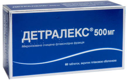 Детралекс 500 мг таблетки №60
